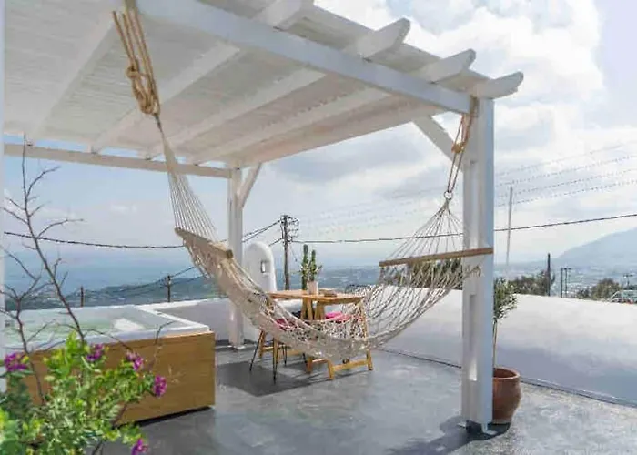Dome Suite,Hot Tub,Sea View In Firostefani!